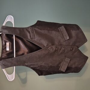 Old Navy Stylish Brown Button-Up Vest